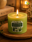 Jasmine Scented Pillar Candles | 5 cm | Set of 2, 6 Pcs