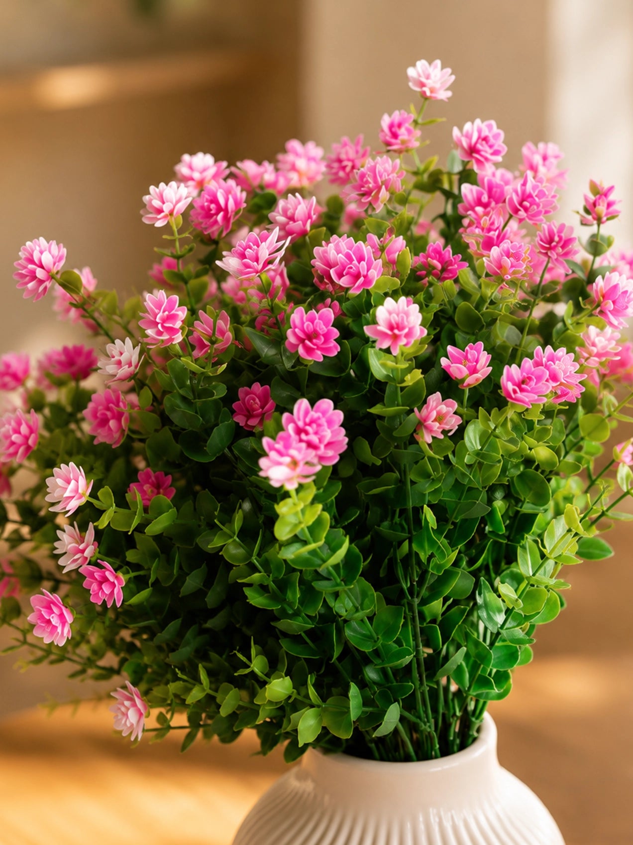 Artificial Kalanchoe Flower Bunch | Pink | 33 cm