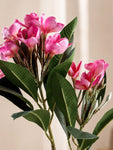 Frangipani Flower Stick | Cherry Red | 84 cm
