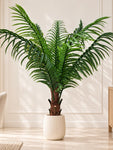 Artificial Areca Palm Plant | 170 cm | With Basic Black Pot