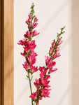 Artificial Orchid Flower Stick | Pink | 106 cm