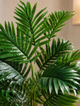 Artificial Areca Palm Plant | 80 cm | 18 Leaves | With Basic Pot