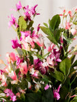 Japanese Honeysuckle Flower Bunch | Light Pink & Purple | 90 cm