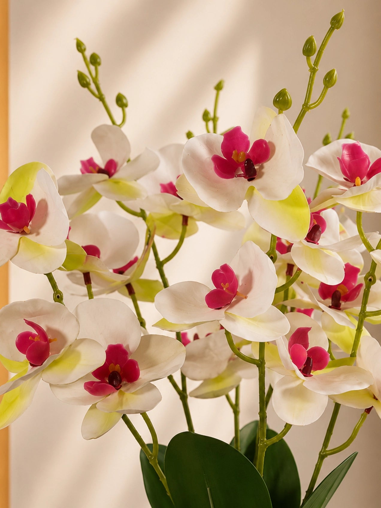 Orchid Bunch | Off-White | 44 cm