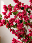 Artificial Bougainvillea Plant | 130 cm | 450 Flowers | Basic Pot