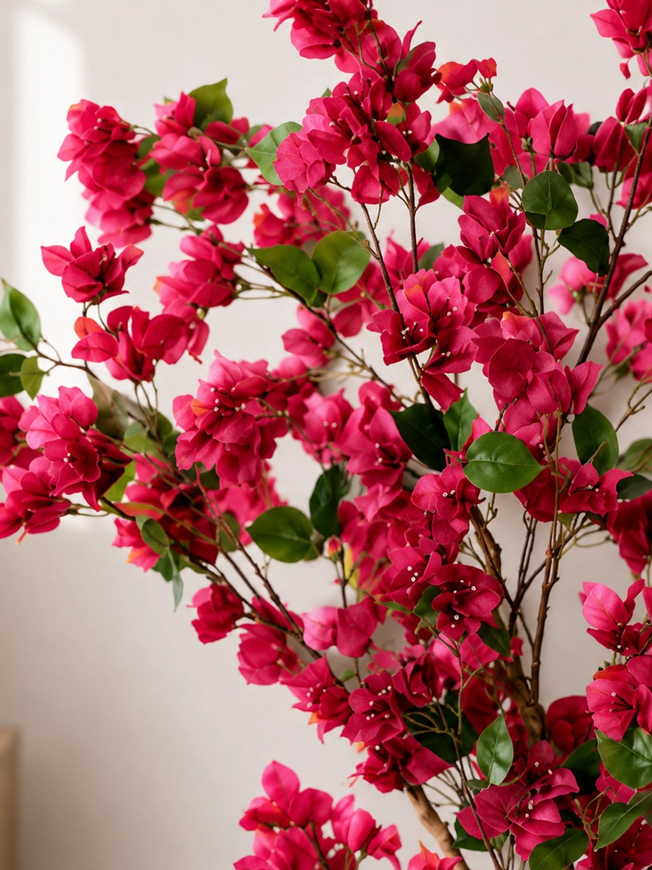 Artificial Bougainvillea Plant | 130 cm | 450 Flowers | Basic Pot