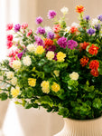 Artificial Kalanchoe Flower Bunch | Mixed Colors | 33 cm