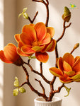 Magnolia Ikebana Flower Stick | Yellow | 72 cm | Set of 2