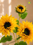 Artificial Sunflower Stick | Yellow | 78 cm