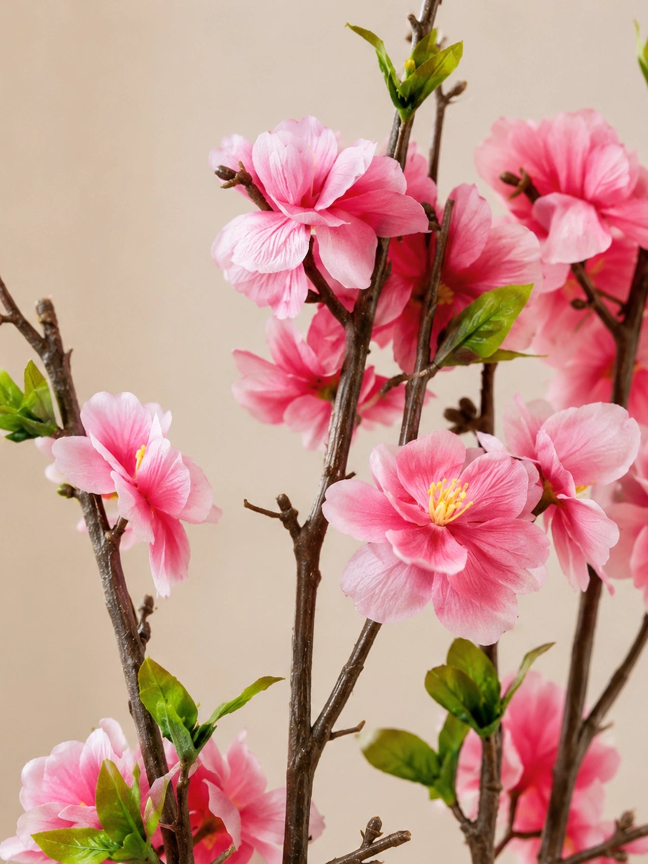 Cherry Blossom Flower Stick | Light Pink | 94 cm