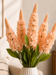 Artificial Snapdragon Flower Bunch | Peach | 59 cm
