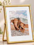 Elephant Metal Photo Frame | 18 cm