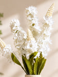 Artificial Snapdragon Flower Bunch | White | 59 cm