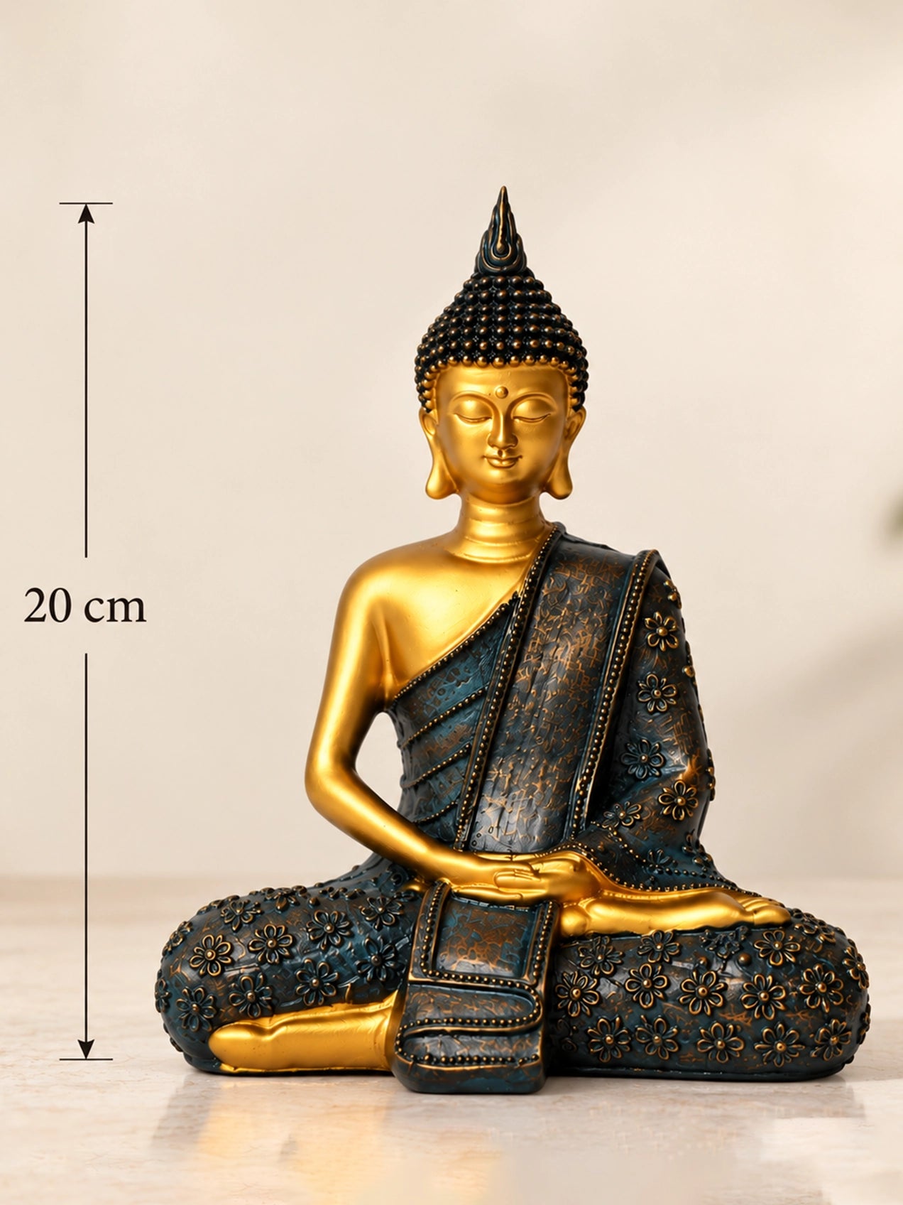Zen Buddha Statue Design 3 | 20 cm