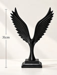 Ascendancy Roc Winged Sculpture | Black | 31 cm