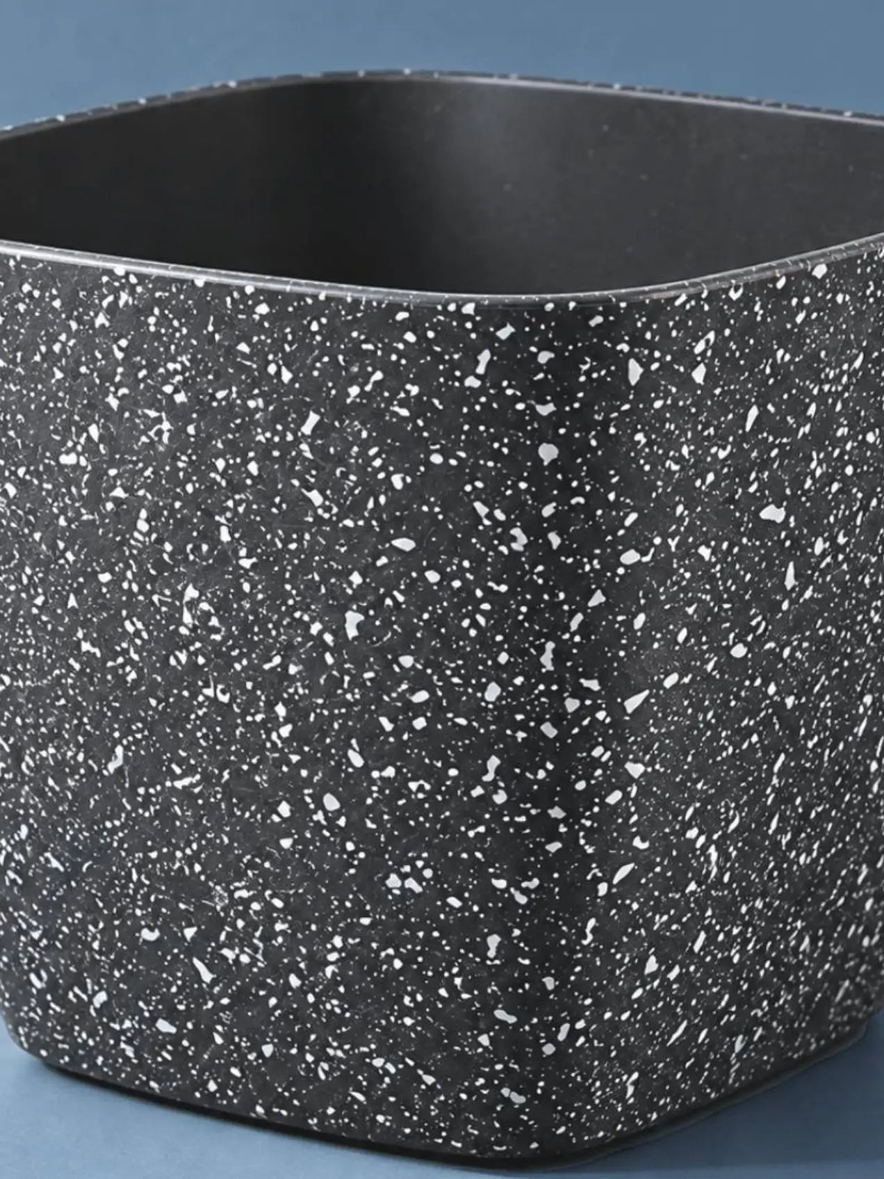 Coarse Textured Square Planter Pot | 15 cm | Set of 3