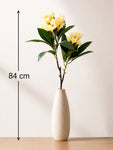 Frangipani Flower Stick | White | 84 cm