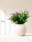 Artificial Kalanchoe Bunch Flower | Magenta | 33 cm