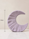 Half-Moon Ceramic Vase | Light Purple | 18 cm