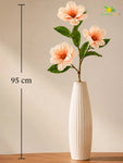 Magnolia Flower Stick | Peach | 95 cm