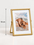 Elephant Metal Photo Frame | 18 cm