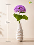 Hydrangea Flower Stick | Lavender | 63 cm