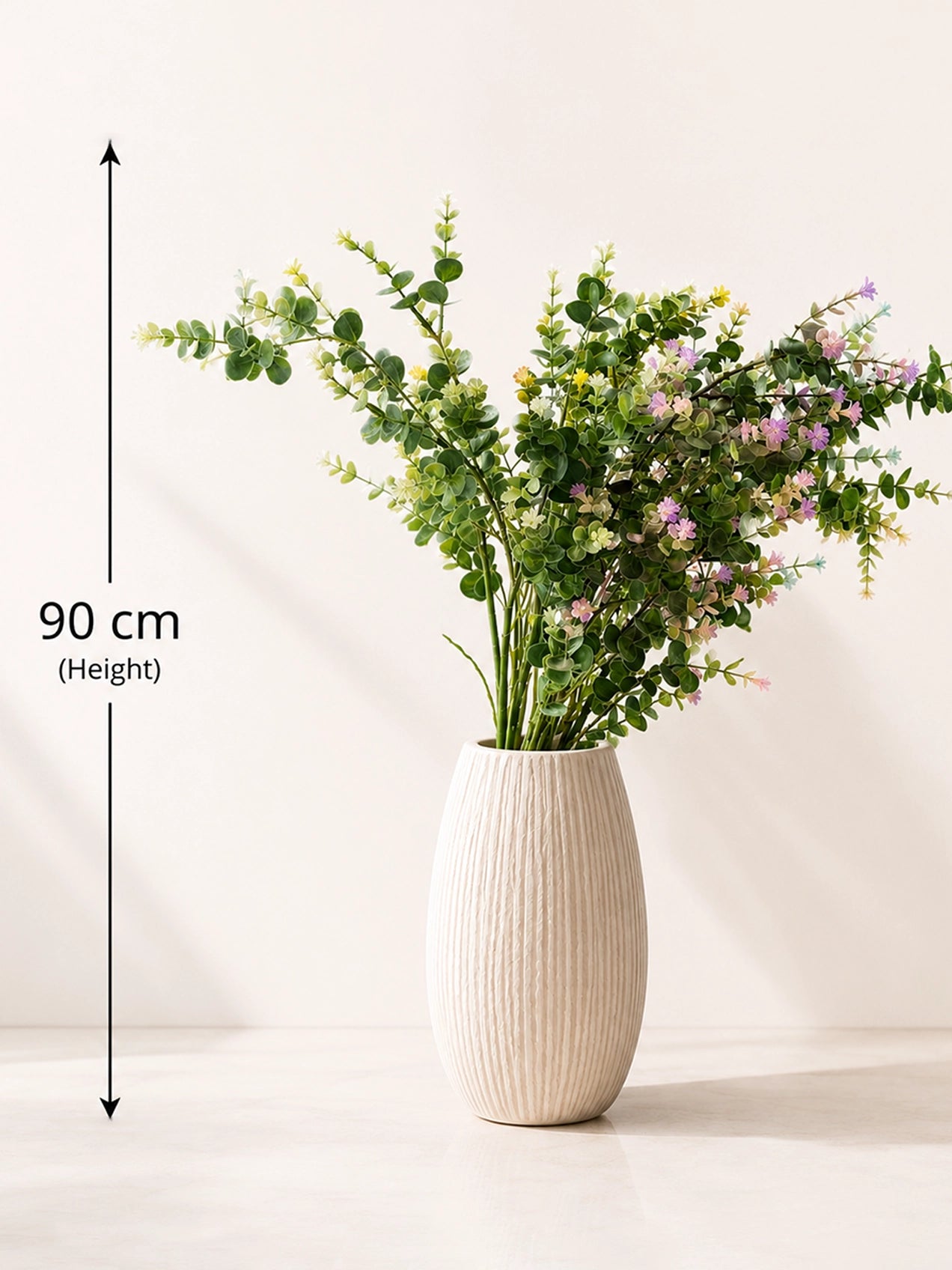 Minimalist Faux Eucalyptus Branch | Mixed Bunch | 90 cm