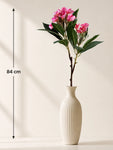Frangipani Flower Stick | Cherry Red | 84 cm