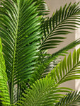 Artificial Areca Palm Plant | 210 cm | 21 Leaves | With Basic Pot