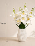 Orchid Bunch | White | 44 cm