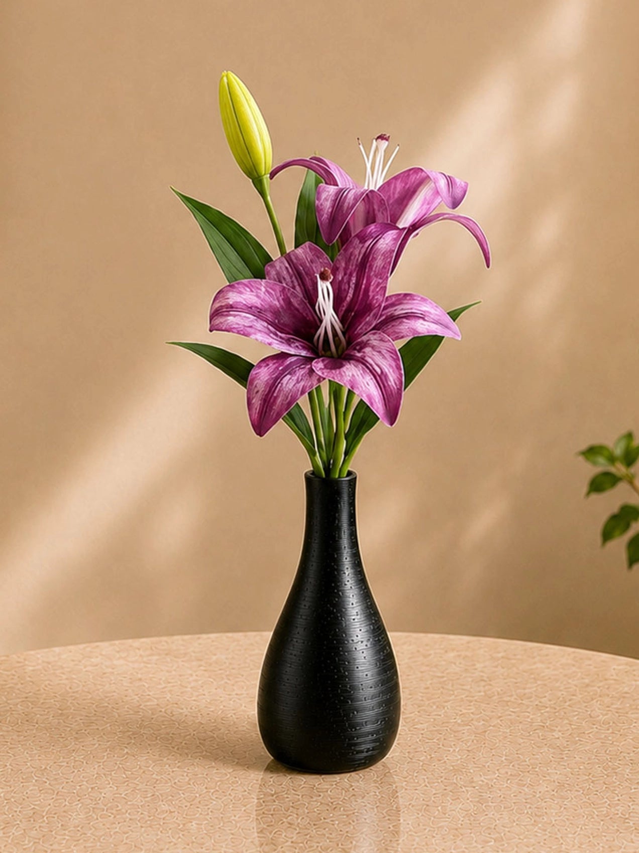 Reed Diffuser with Purple Lily Stick