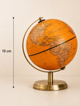 Golden Globe | Plain Golden Stand | 19 cm