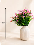 Artificial Kalanchoe Flower Bunch | Pink | 33 cm