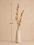 Artificial Orchid Flower Stick | Light Pink | 106 cm
