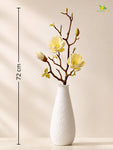 Magnolia Ikebana Flower Stick | White | 72 cm | Set of 2