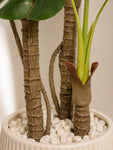 Artificial Monstera Plant | 120 cm | 3 Poles | 12 Leaves