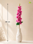 Delphinium Flower Stick | Pink | 88 cm