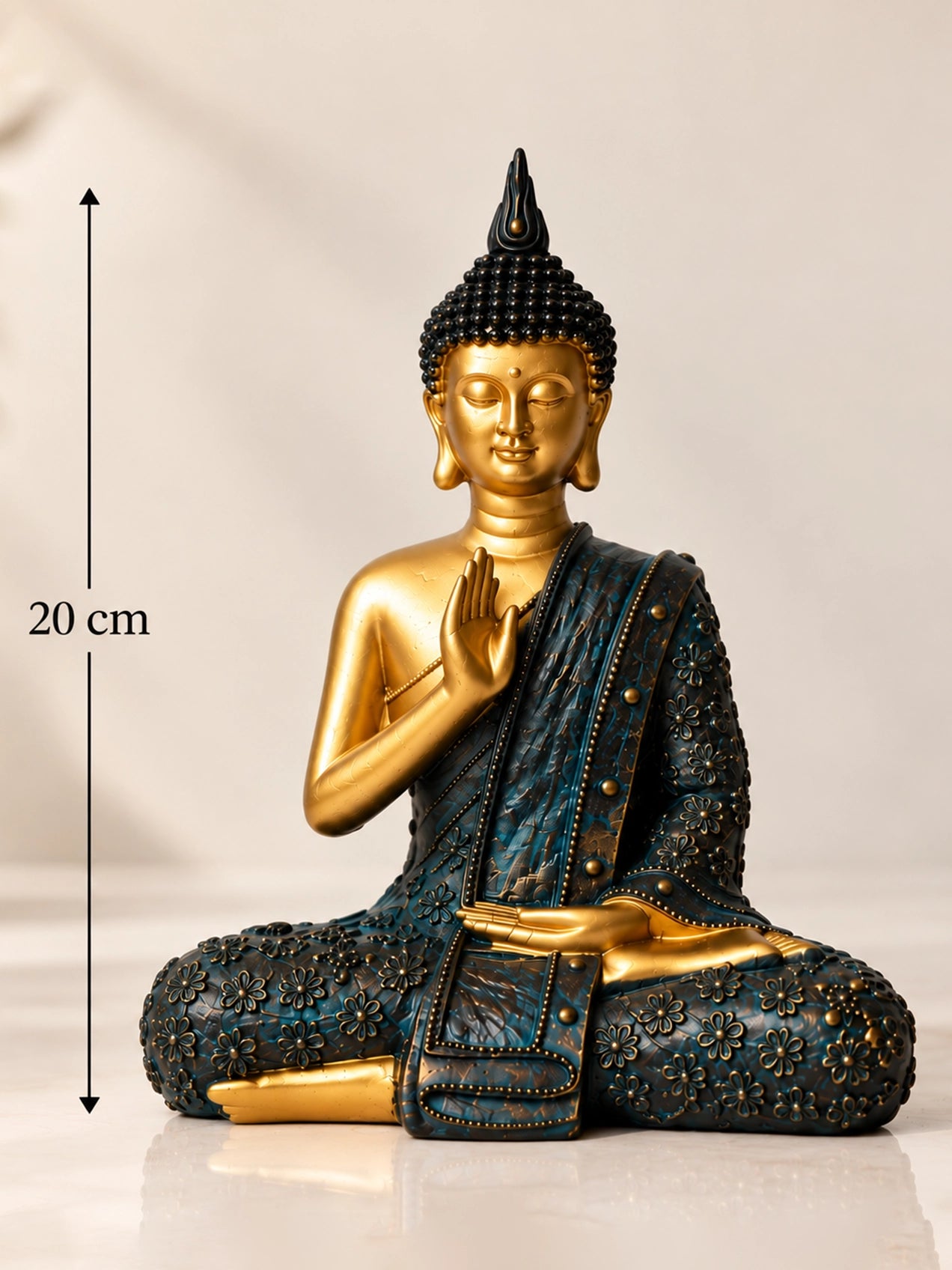 Zen Buddha Statue Design 2 | 20 cm