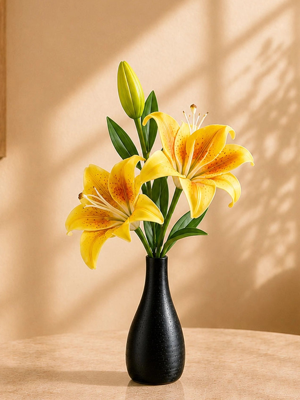 Reed Diffuser with Yellow Lily Stick