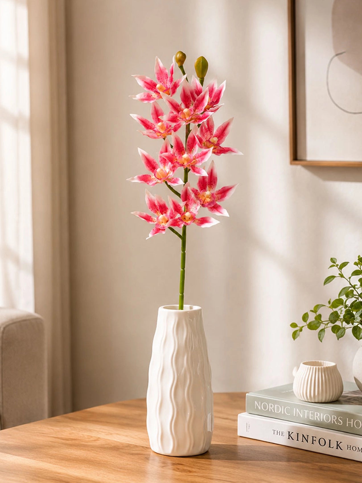 Sakura Candle & Diffuser Set with Pink Orchid