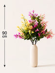Japanese Honeysuckle Flower Bunch | Light Pink, Yellow and Dark Pink | 90 cm