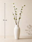 Cherry Blossom Flower Stick | White | 94 cm