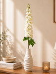 Tropical Garden Candle & Reed Diffuser Set with White Delphinium