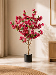 Artificial Bougainvillea Plant | 130 cm | 450 Flowers | Basic Pot