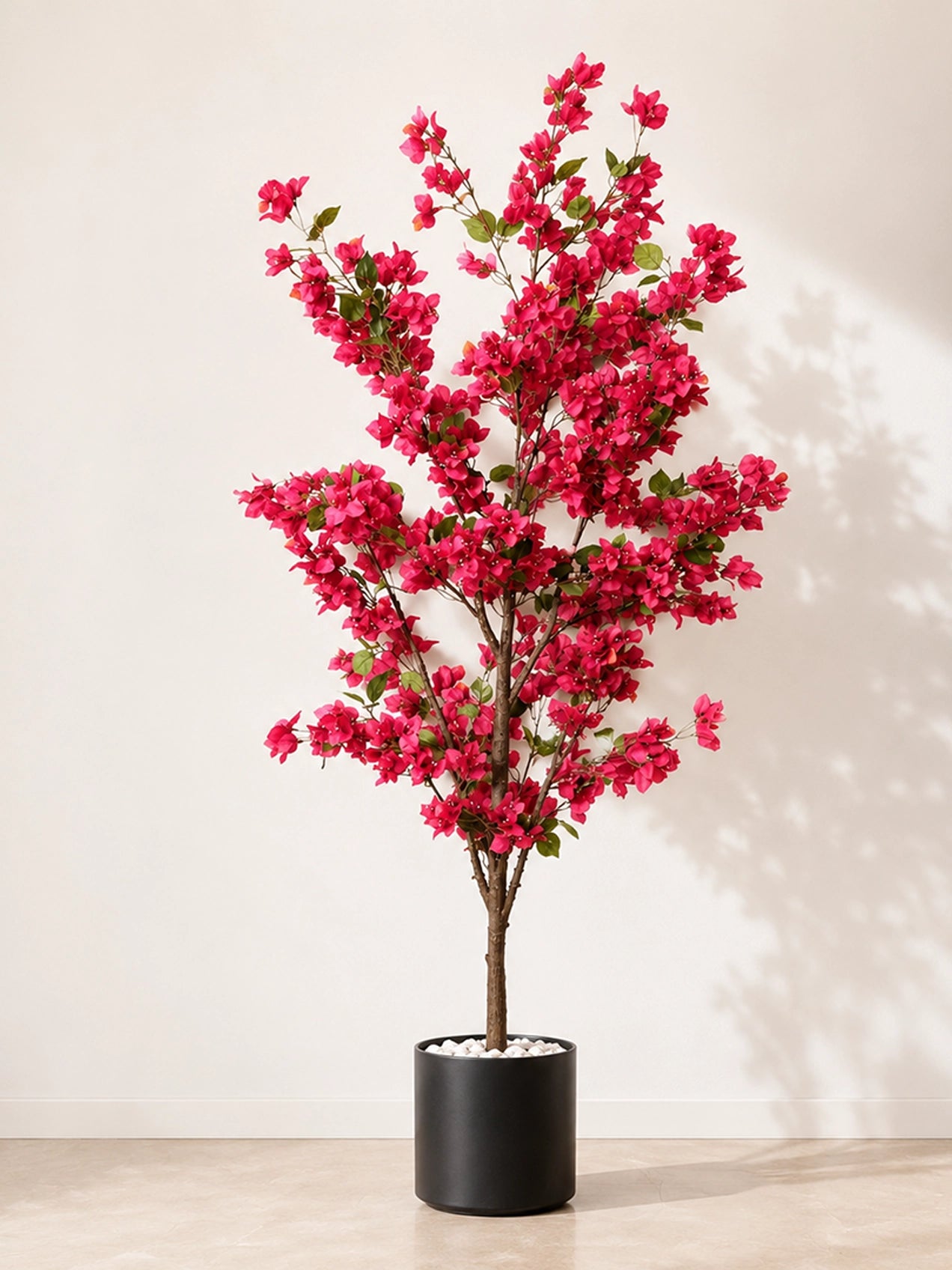 Artificial Bougainvillea Plant | 180 cm | 900 Flowers | Basic Pot