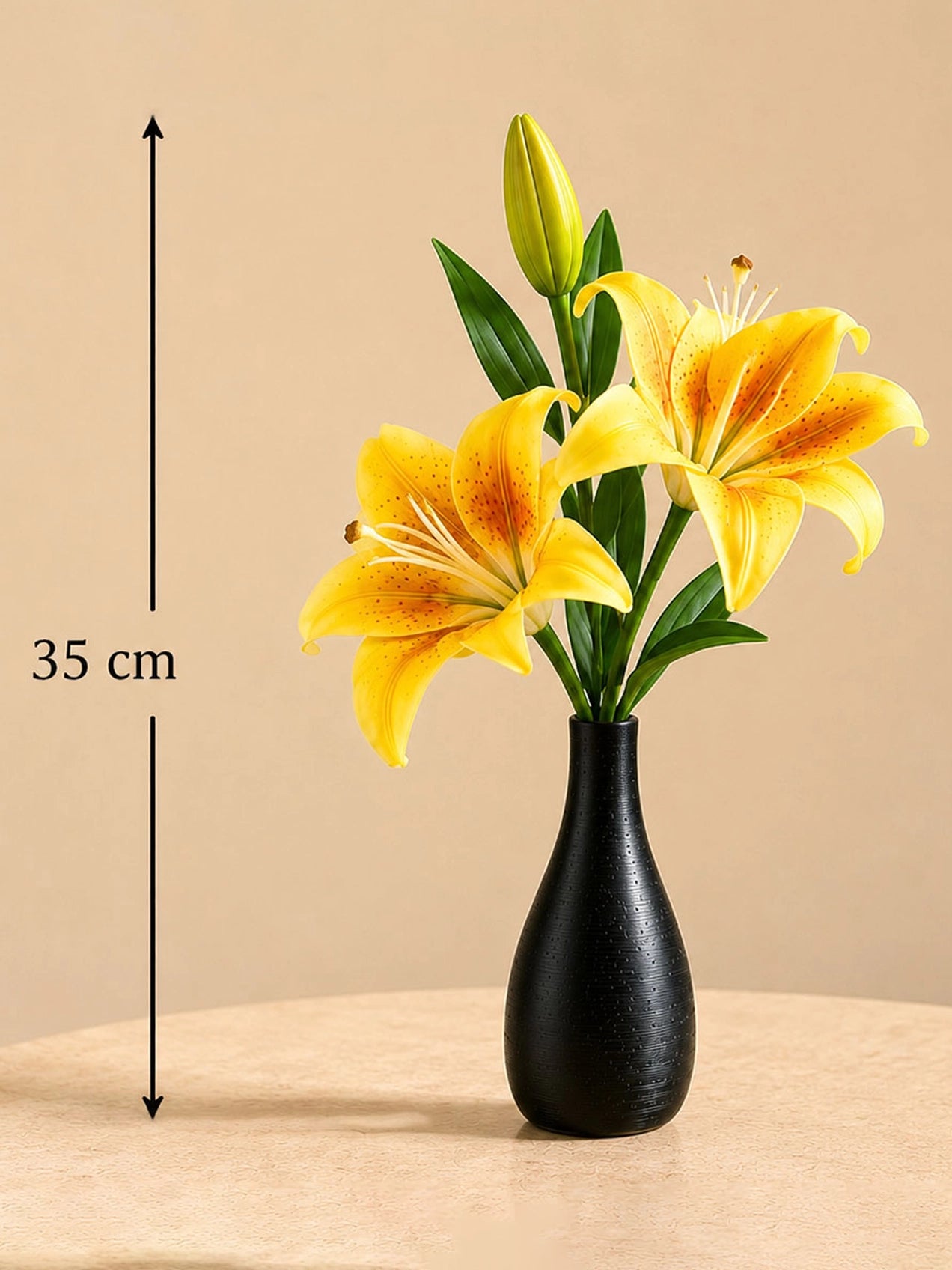 Reed Diffuser with Yellow Lily Stick