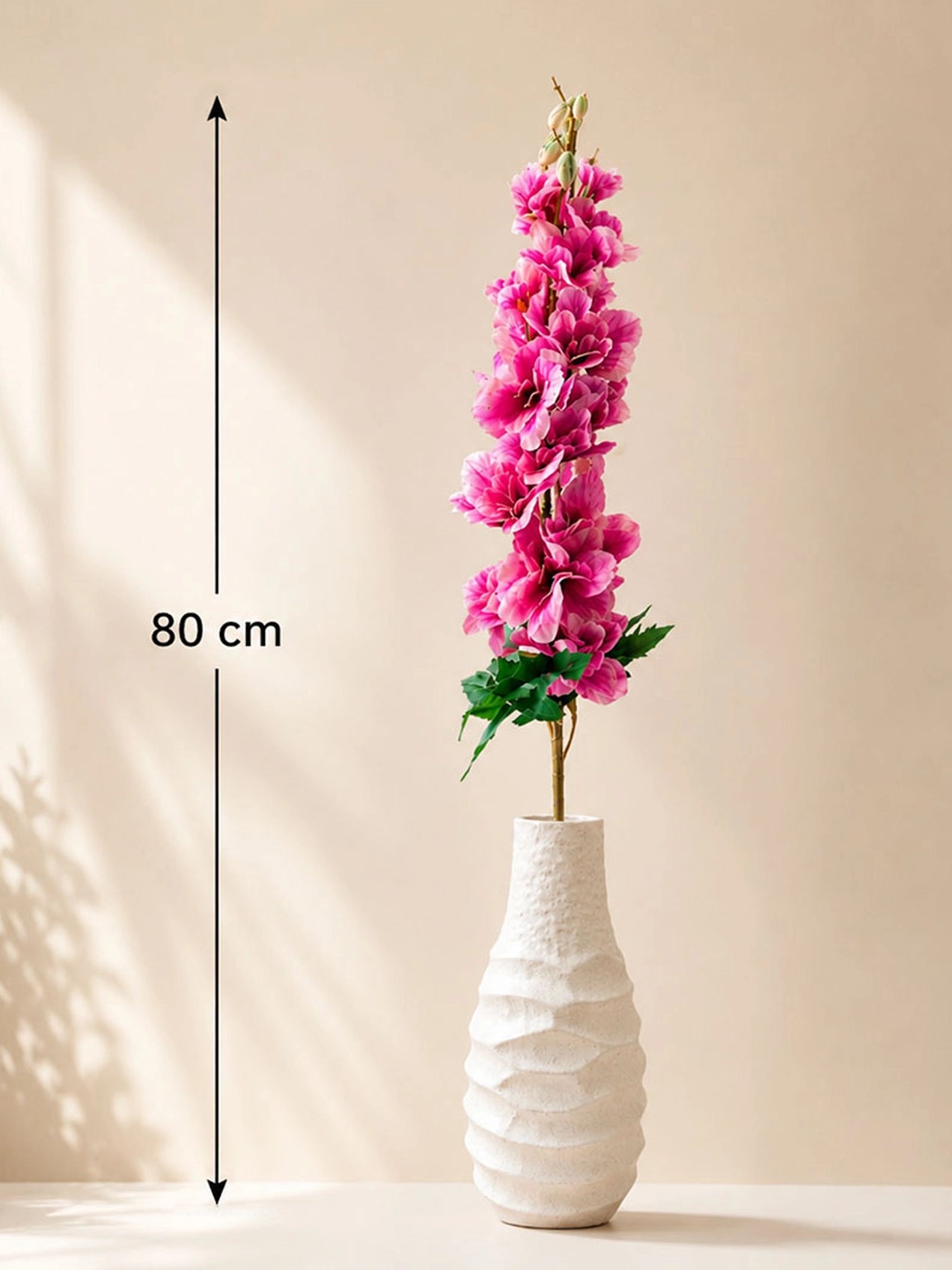 Amber Ginger & Lily Candle & Reed Diffuser Set with Pink Delphinium