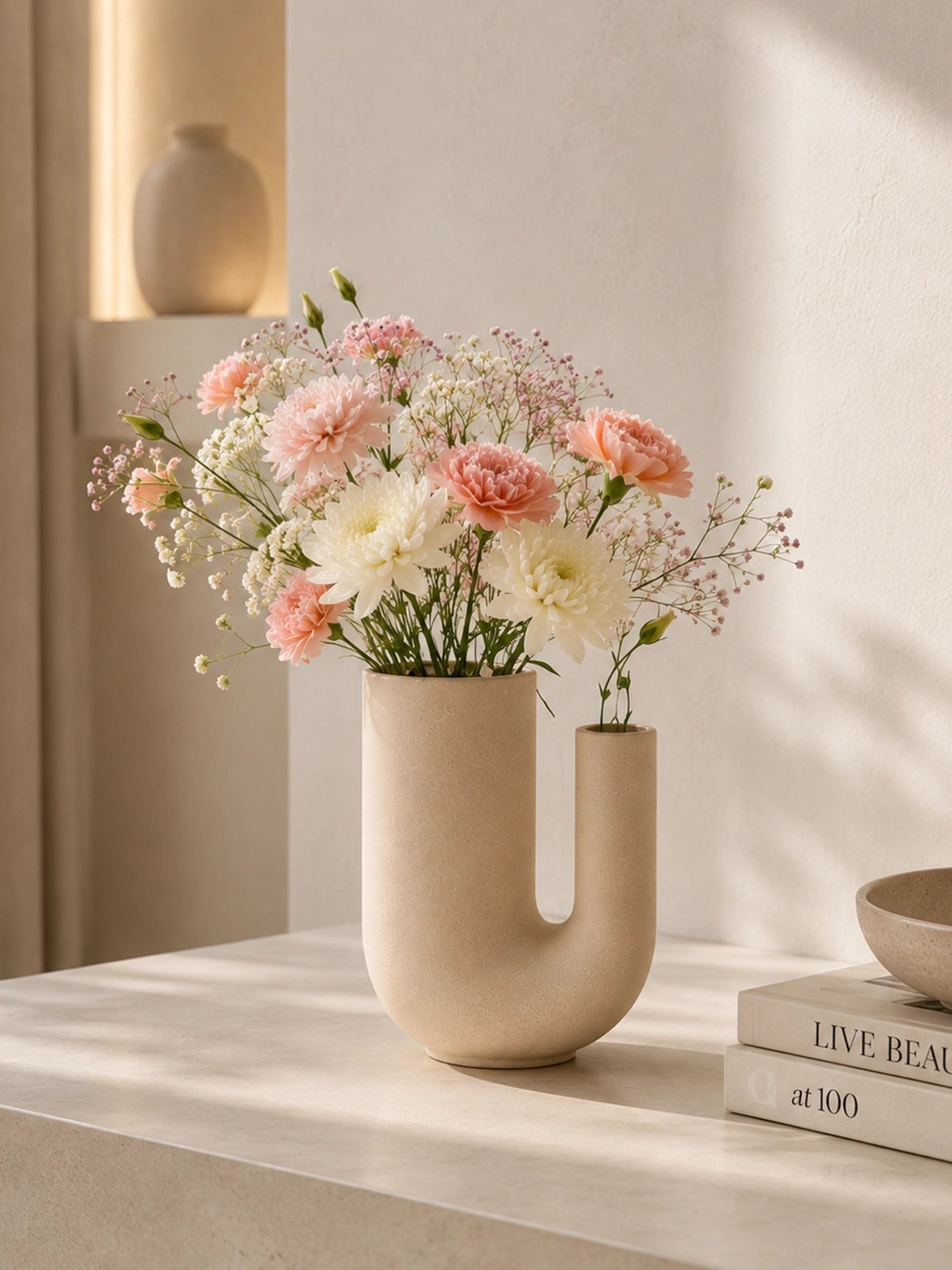U-Shaped Vase | 17 cm