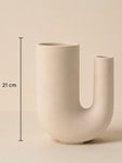 U-Shaped Vase | 21 cm