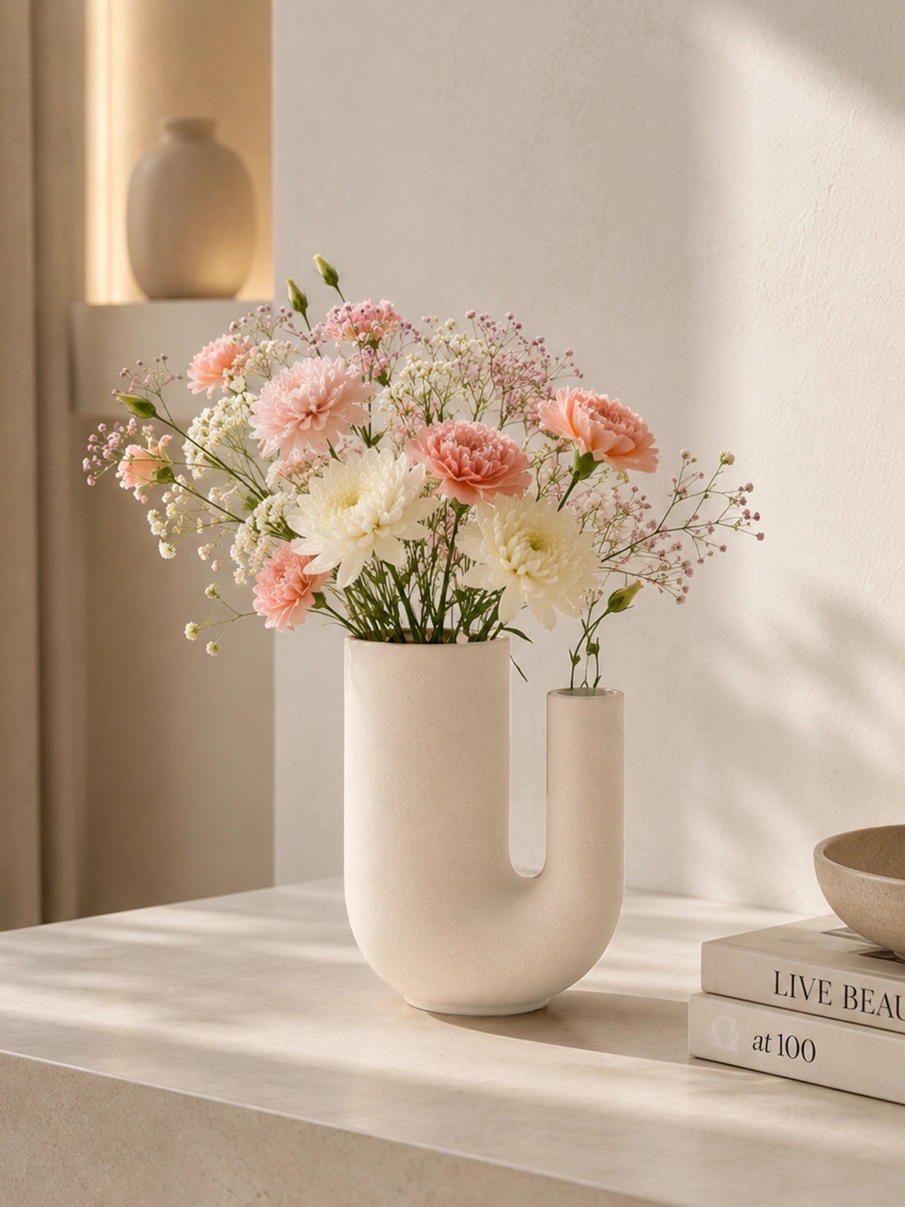 U-Shaped Vase | 17 cm